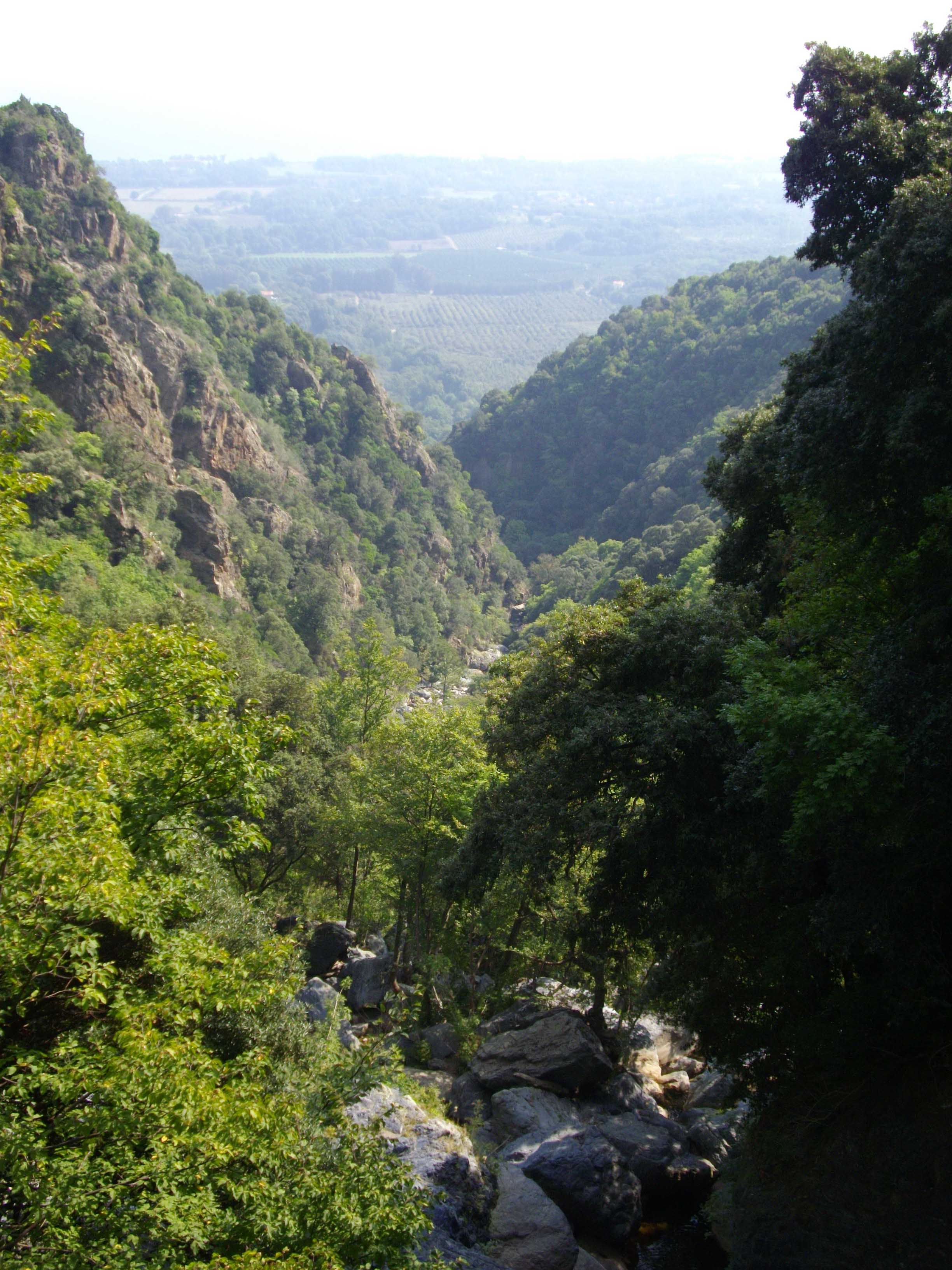 Blick auf die Küste